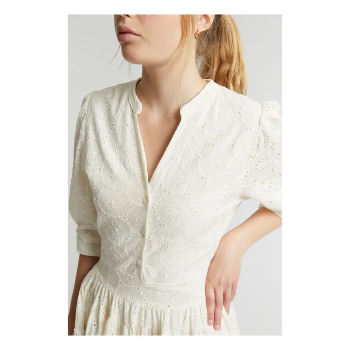 Indee Robe Planet Broderie Anglaise  | Ecru