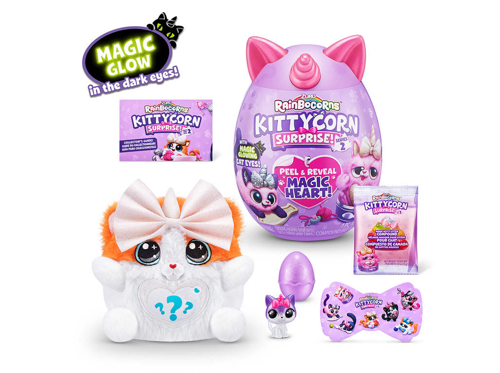 RAINBOCORNS S5 - PELUCHES PEQUENOS KITTYCORNS MODELOS SORTIDOS