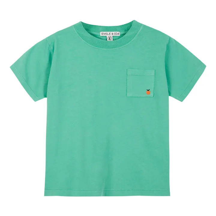 Emile et Ida T-Shirt Coton Bio | Vert