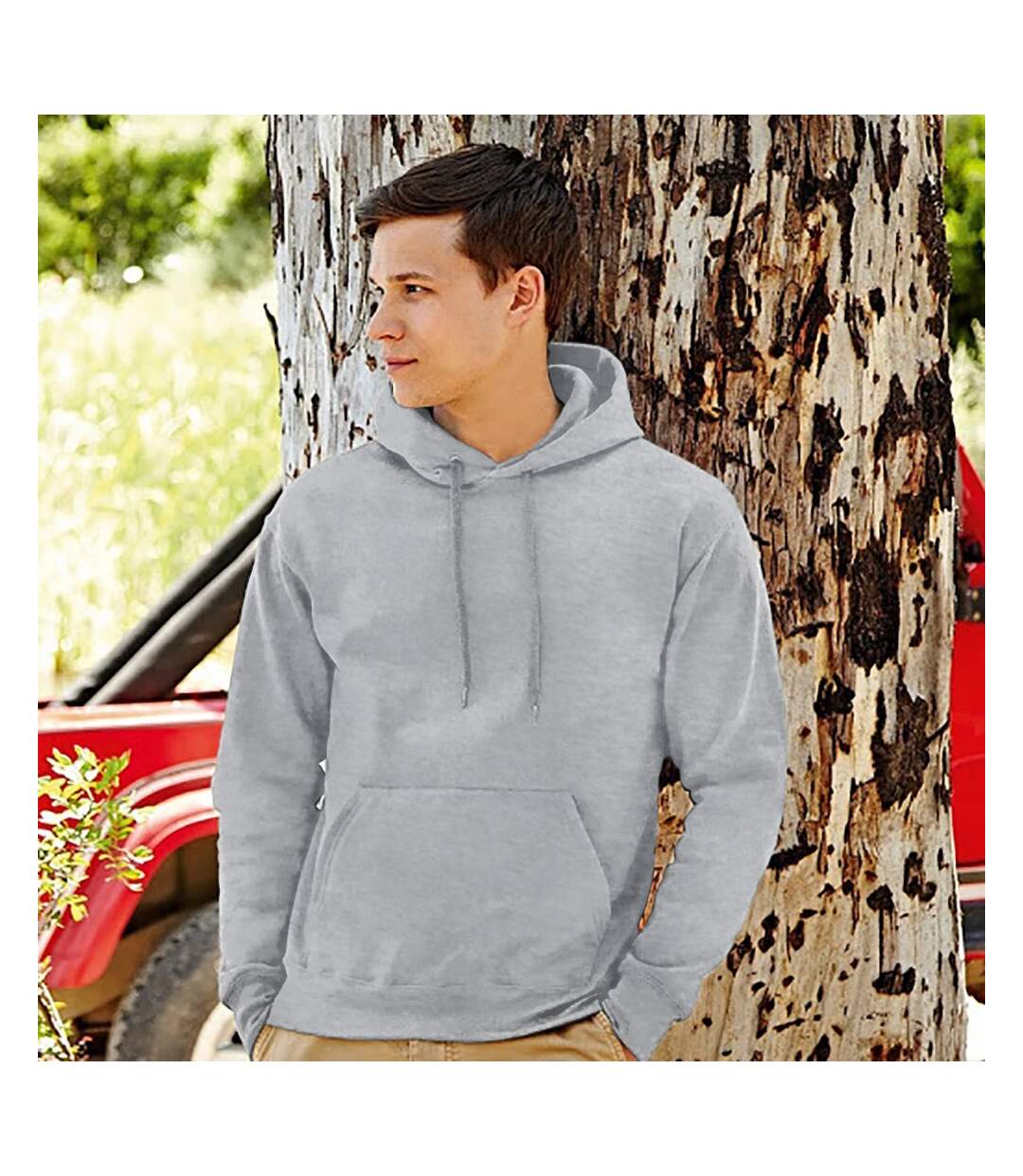 Fruit Of The Loom - Sweatshirt à capuche - Homme (Gris) - UTRW3163