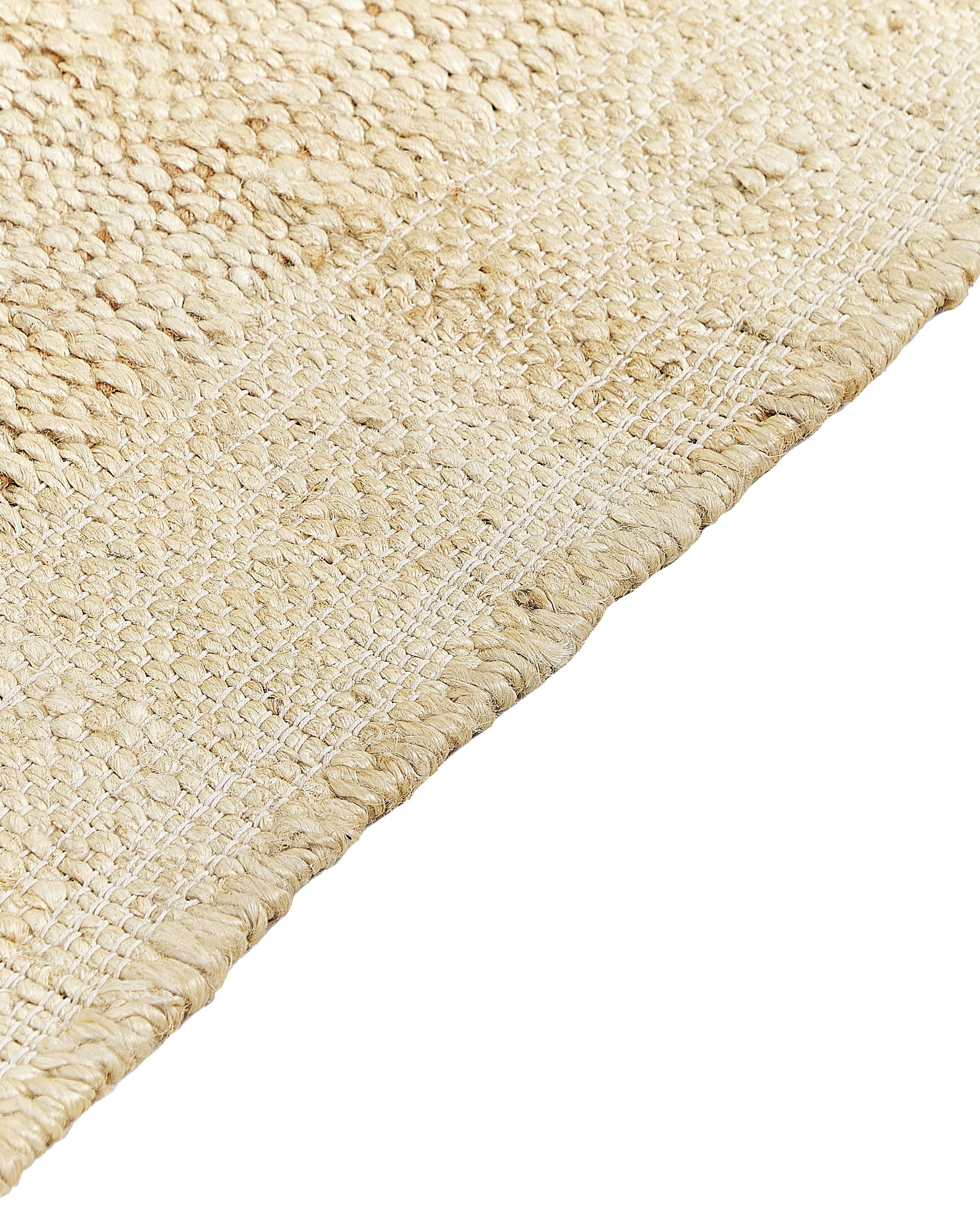 Vloerkleed DEDEMLI Beige 160 x 230 cm Jute