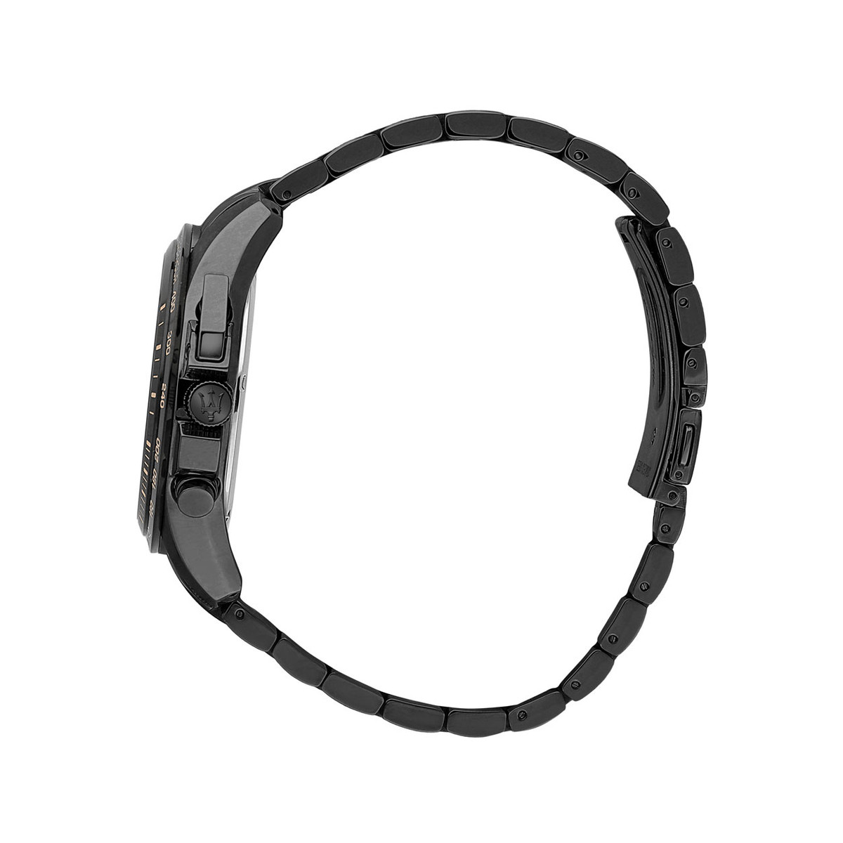 Montre MASERATI homme bracelet acier inoxydable noir