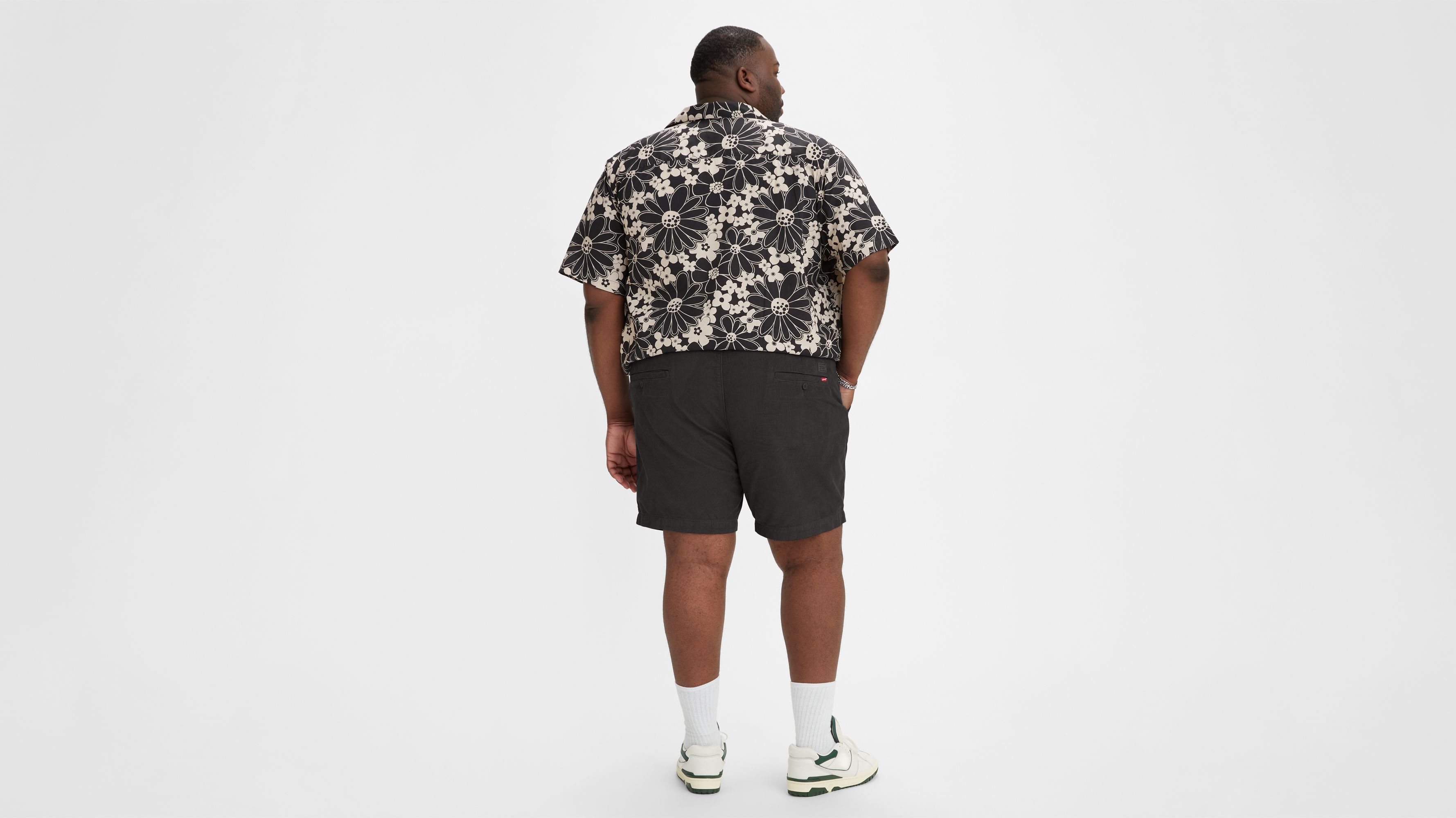 Short XX Chino EZ II (Grandes tailles) - Meteorite - Noir