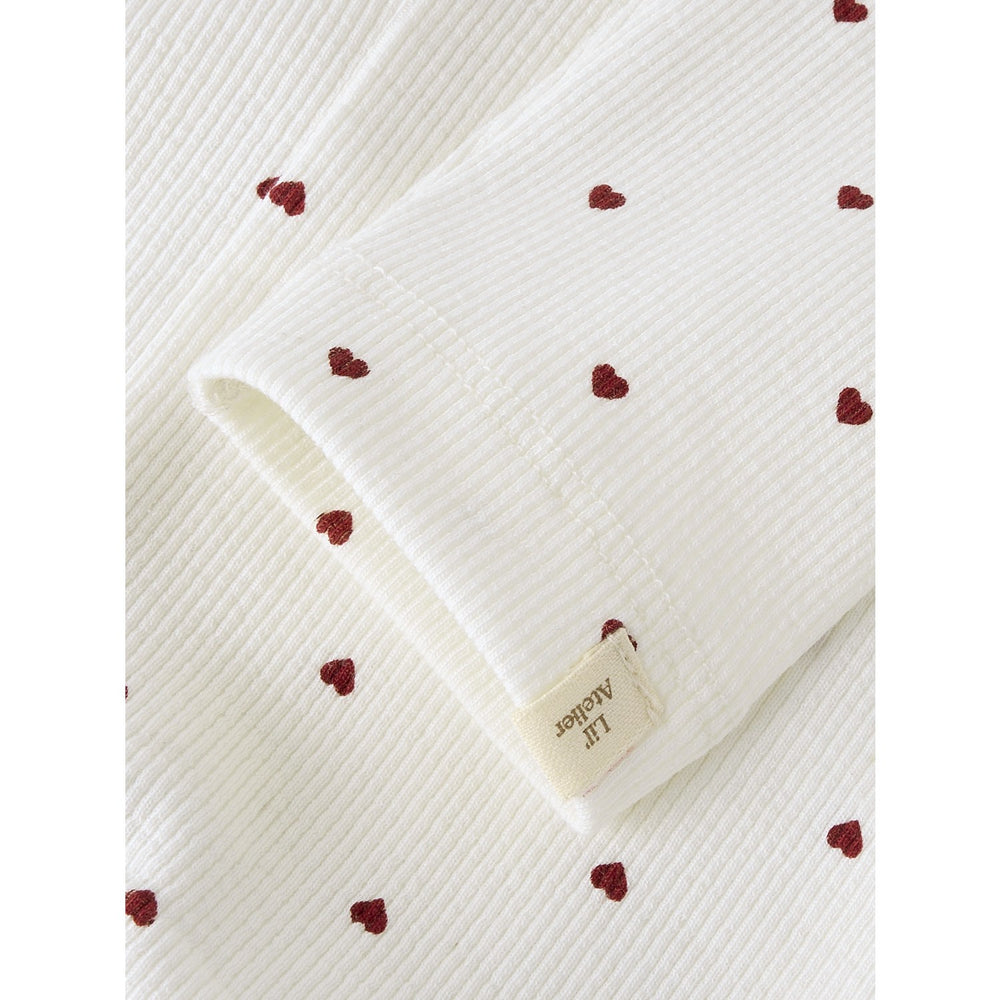 Køb Lil'Atelier Coconut Milk Heart Nmfgago Slim Leggings Lil Noos