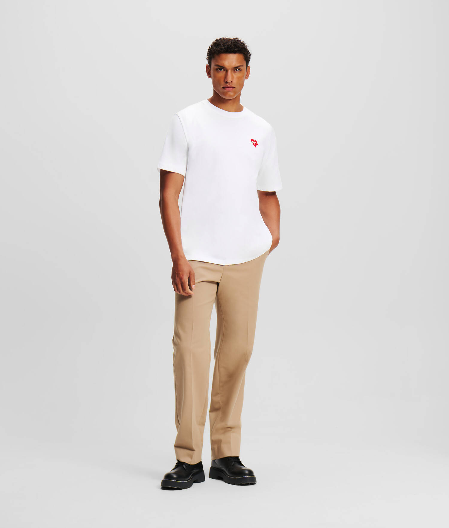 T-SHIRT K/HEART - Blanc
