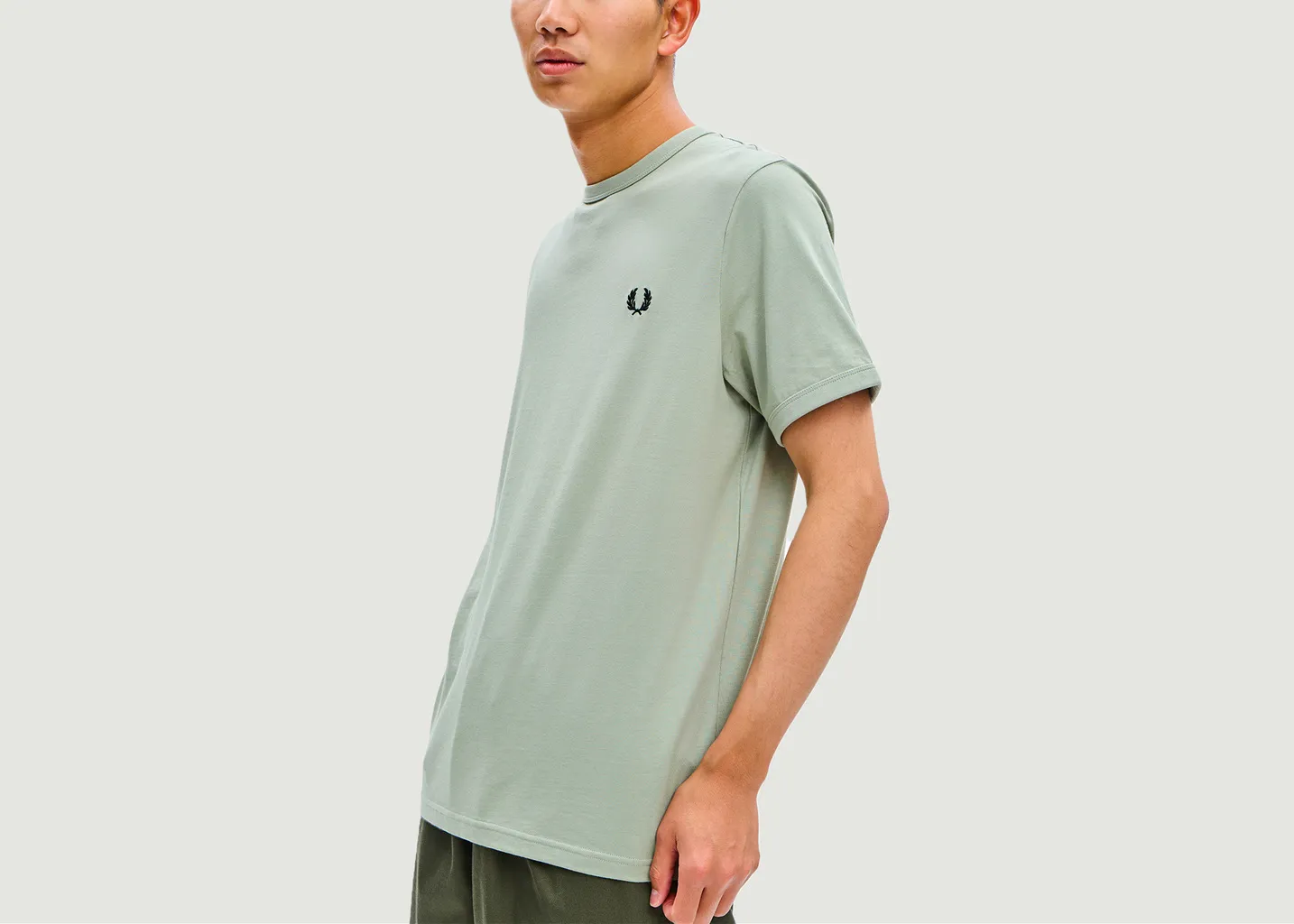 T-shirt à bordures contrastantes Fred Perry