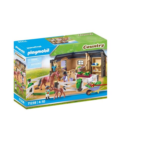 Etable Carrière & Chevaux Playmobil Country 71238
