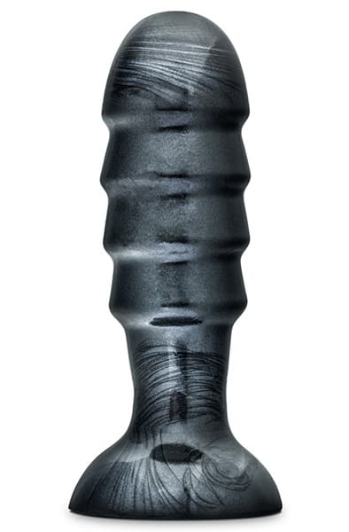 Jet Bruiser Carbon Metallic 19cm Grovere analplugg