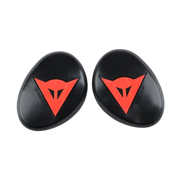 Dainese - Sliders genoux RSS 4.0 Noir / Rouge fluo