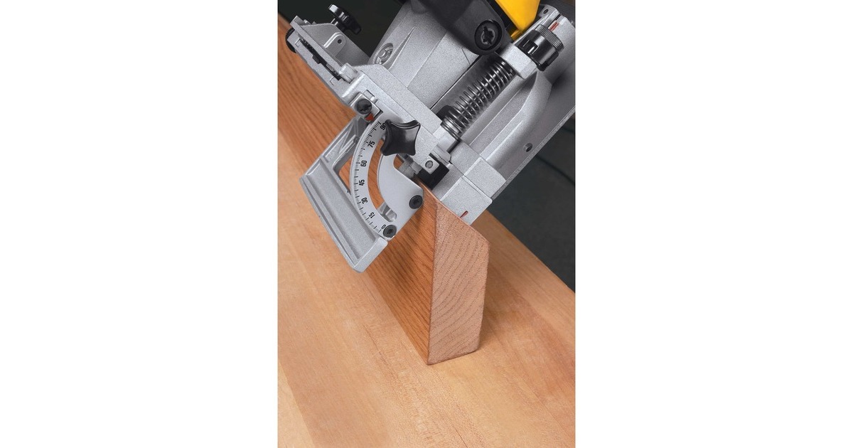 DEWALTDW682K-QS Lamellenfrees, 100mm  (Geel/zwart, Incl. Transportkoffer)