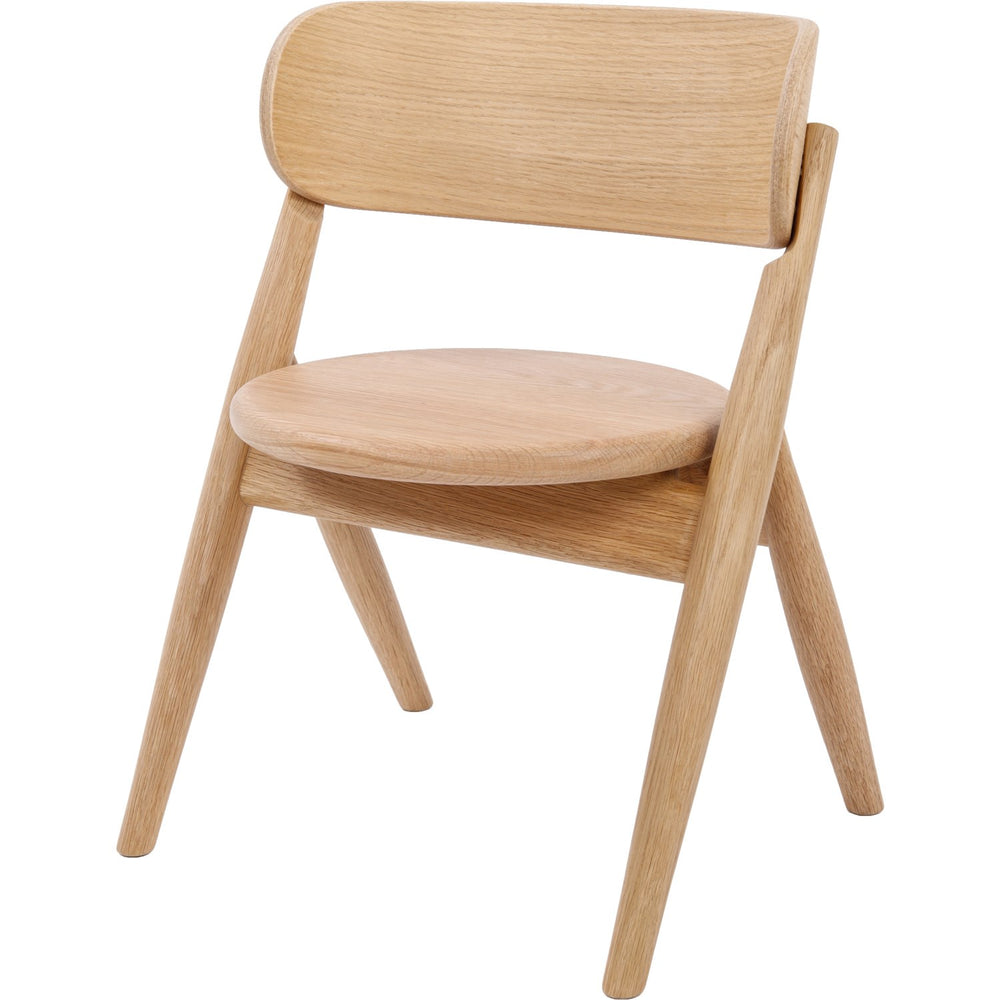 Køb Curve Lab Oak / Eg Small Stol