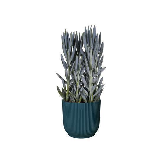 Cache Pot Vibes Fold Rond Ø22cm Bleu