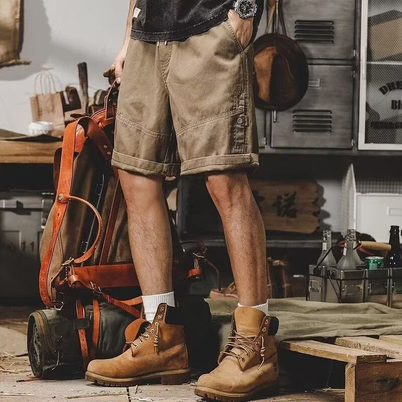 DuckleBeam - Cargoshorts met wijde pijpen