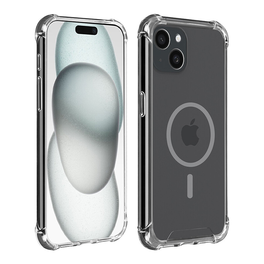 Akashi Coque TPU Angles Renforcés MagSafe - Apple iPhone 15