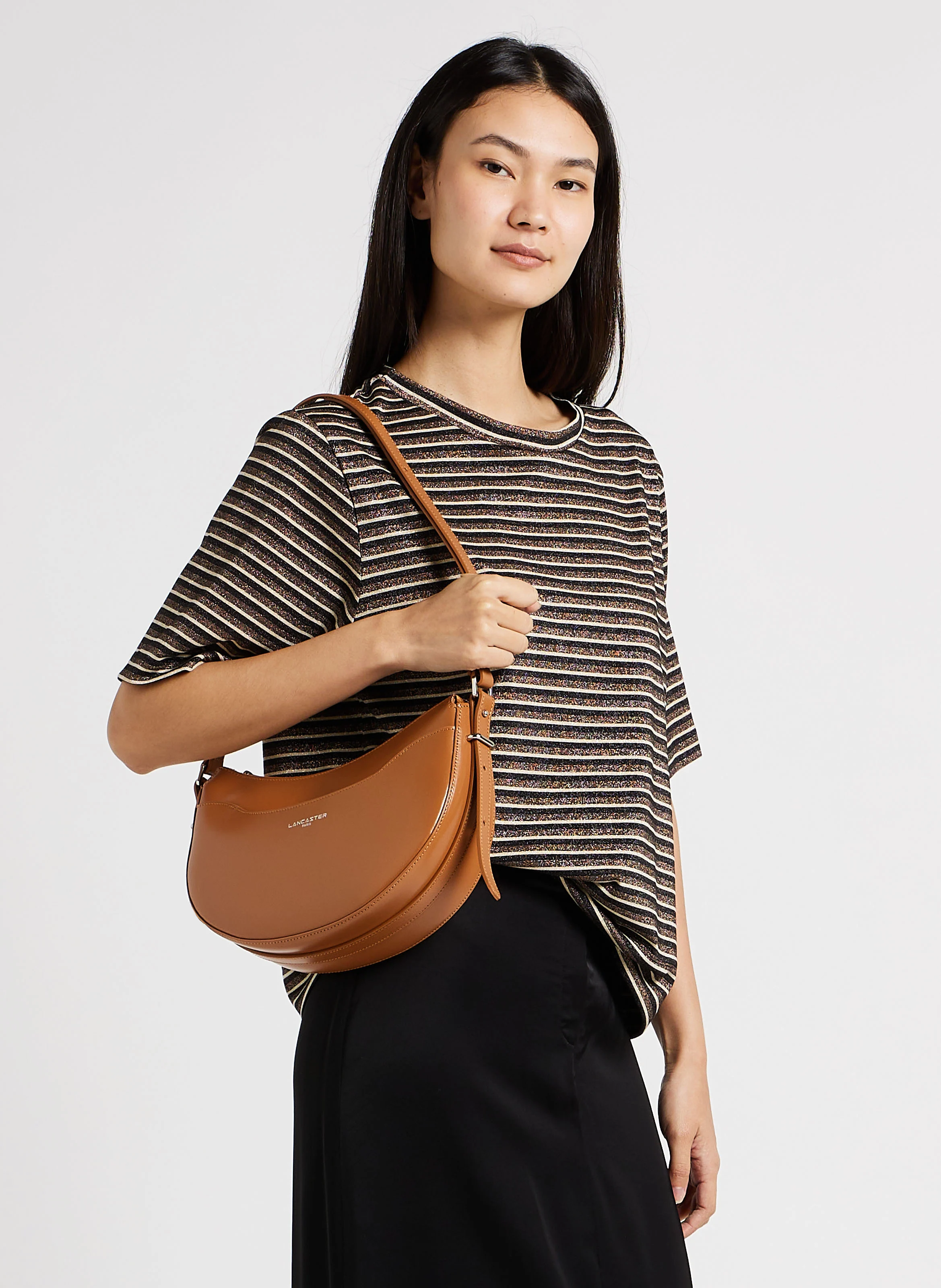 SUAVE ACE - Sac bandoulière en cuir | Marron