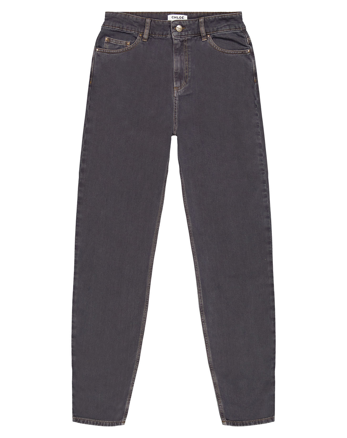 Chloé Stora Jean  Remi noir délavé