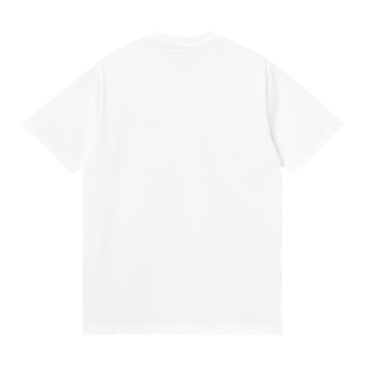Carhartt WIP University Script T-shirt, White/Black, L