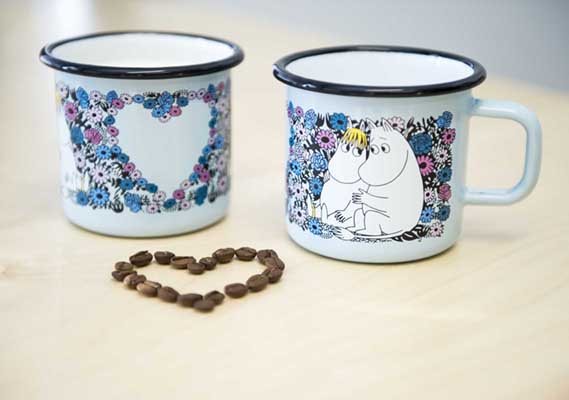 Moomin Sweetheart Enamel Mug