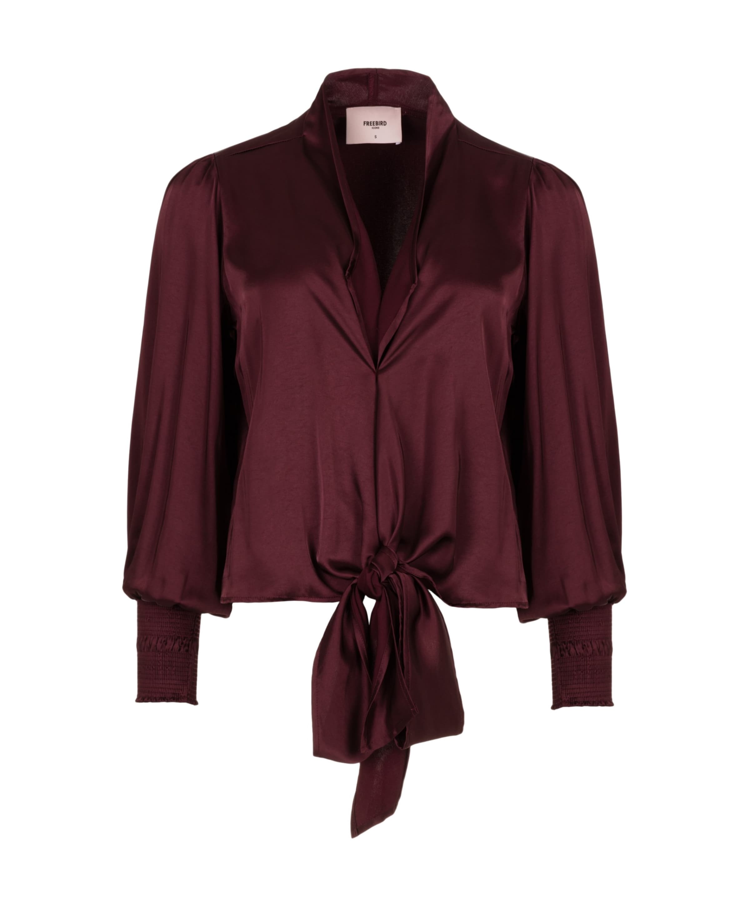 Freebird Festive Dames blouse bordeaux