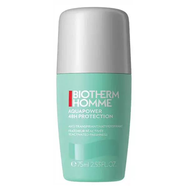 Desodorante antitranspirante roll-on Biotherm Homme Aquapower 75ml