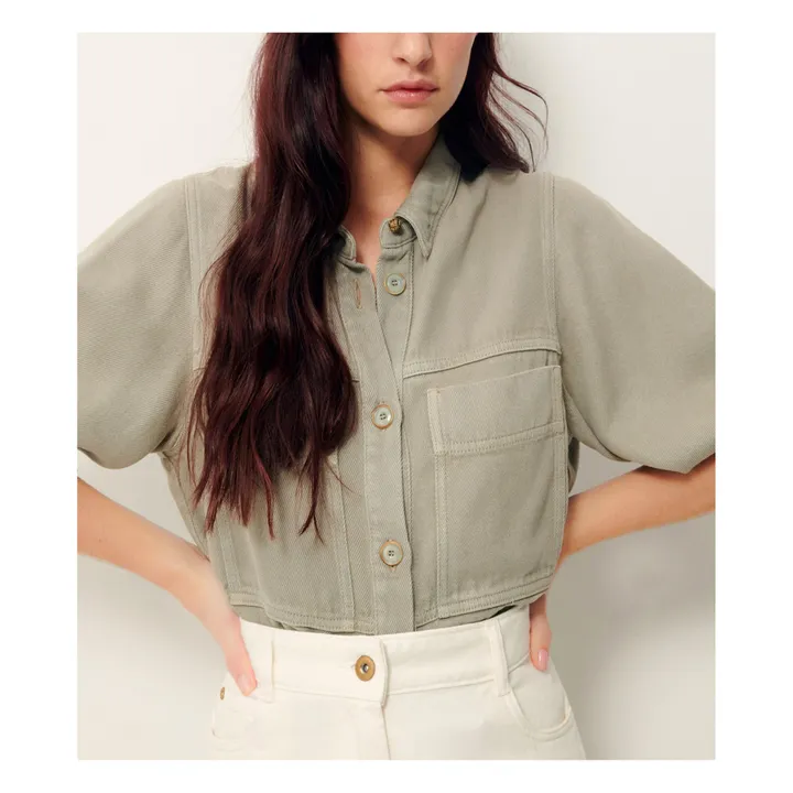Sessùn Veste Leone | Vert d'eau