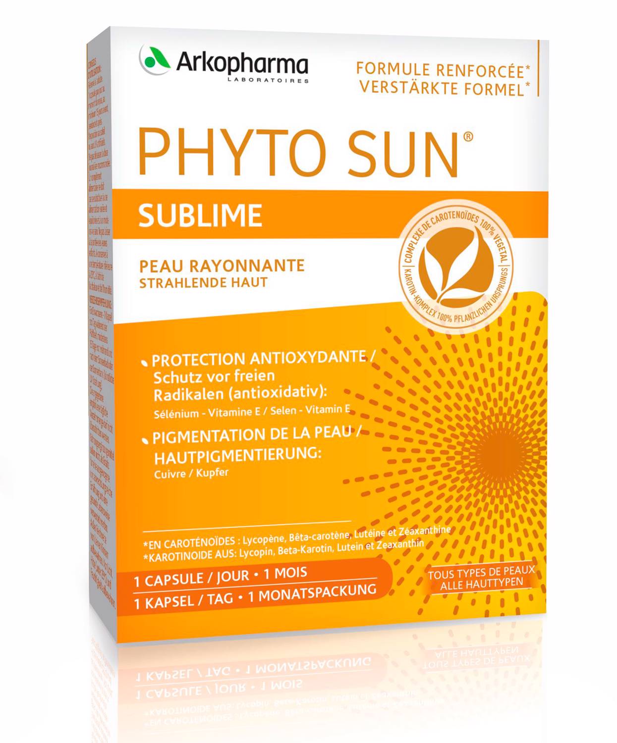PHYTO SUN Sublim<br>30 Stück, Kapsel