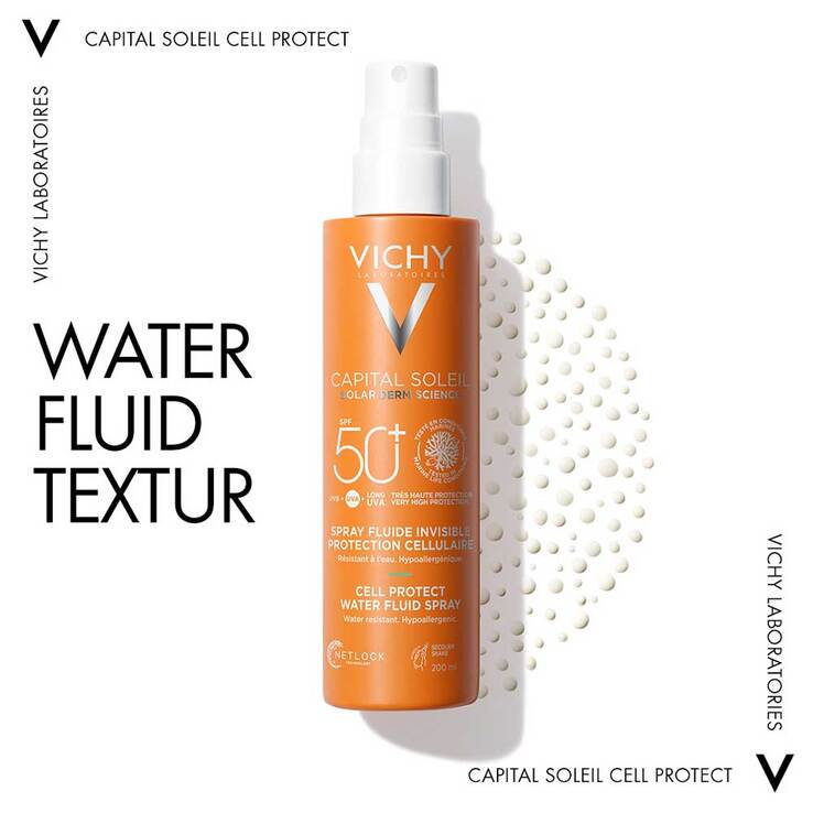 Vichy Capital Soleil Cell Protect Spray LSF 50 + , 200 ml