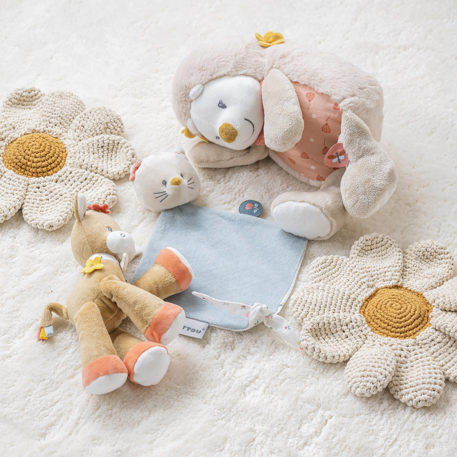 Nattou Mini Kuscheltier Kuh Mila