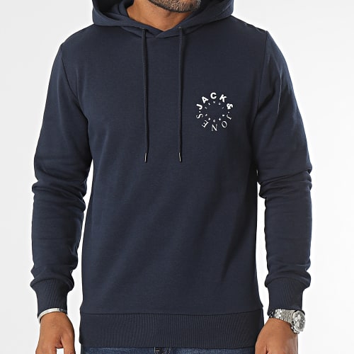Sweat Capuche Warrior Bleu Marine