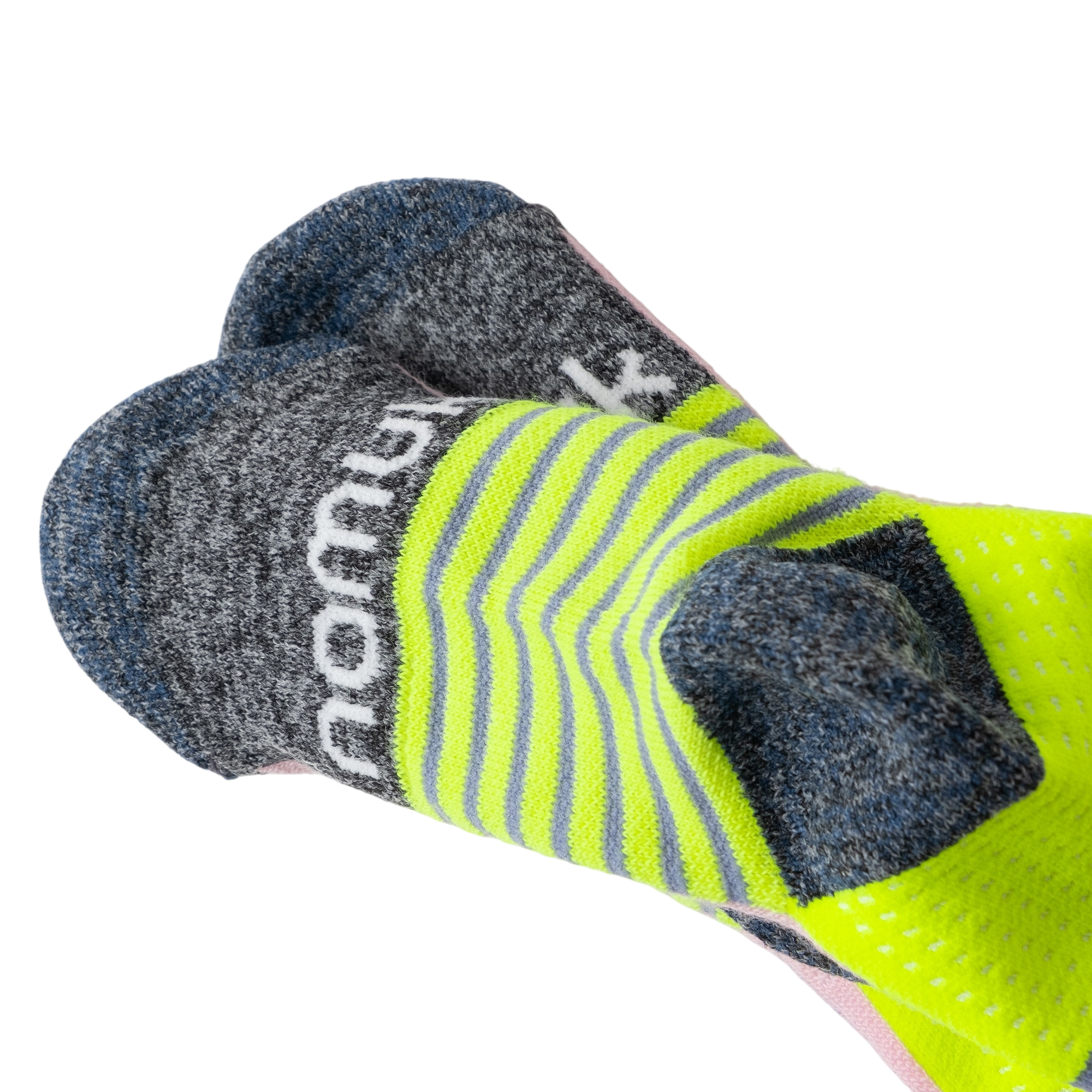 Wandersocken Merino Gusto Purple blue / Sunset rose