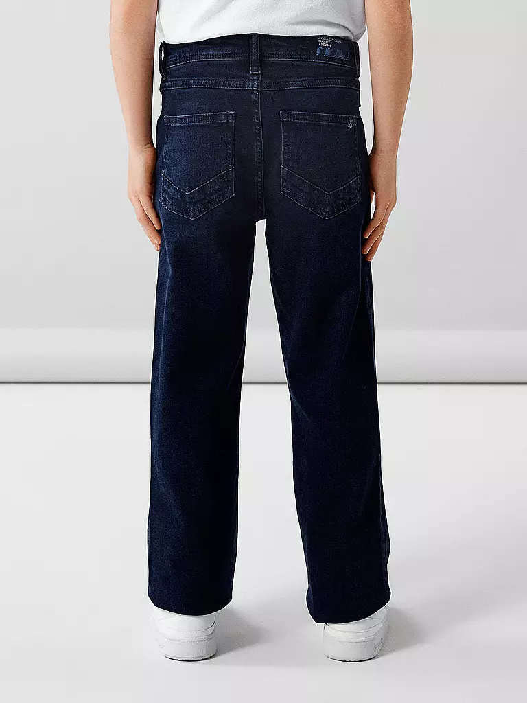 NAME IT Jungen Jeans Straight Fit NKMRYAN dunkelblau
