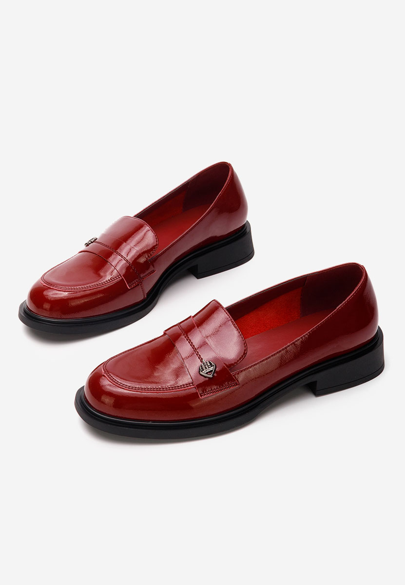 Loafers femme bordeaux Grapila