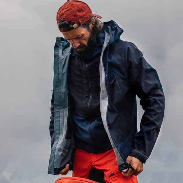 Veste randonnée LUNDHAGS PADJE LIGHT WATERPROOF JACKET M LIGHT NAVY