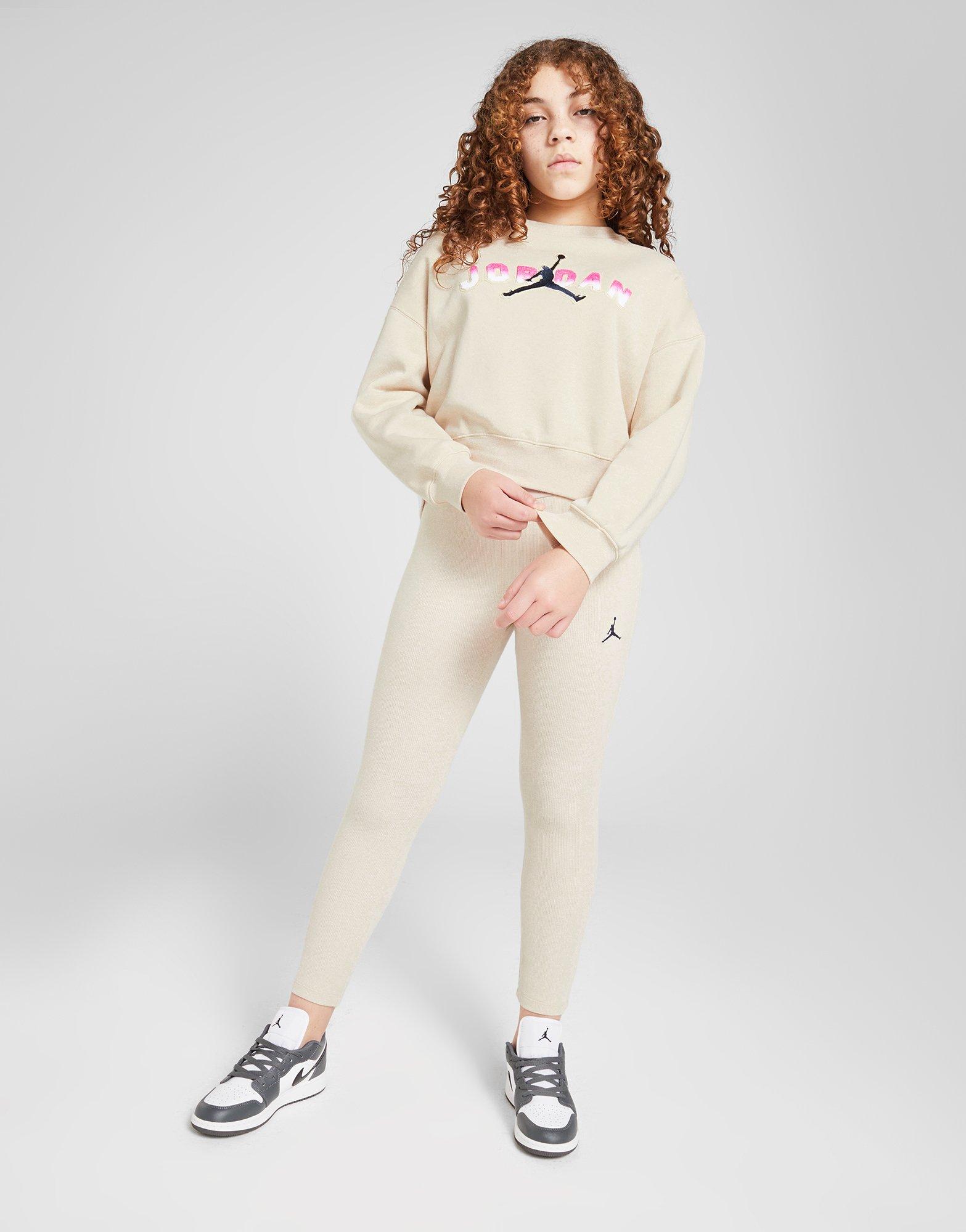 Jordan Girls' Ribbed Leggings Junior