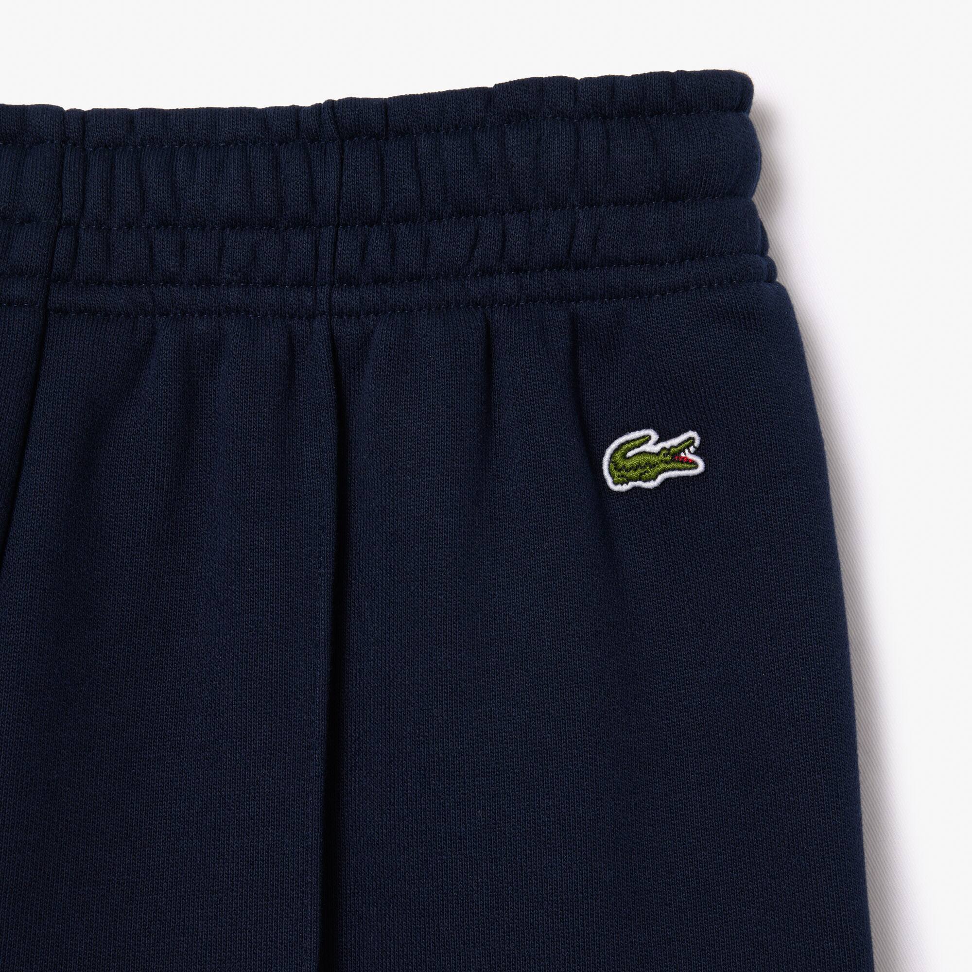 Pantalon de survêtement Jogger imprimé tennis en molleton Pantalons de survêtement - Bleu - Lacoste - Femme