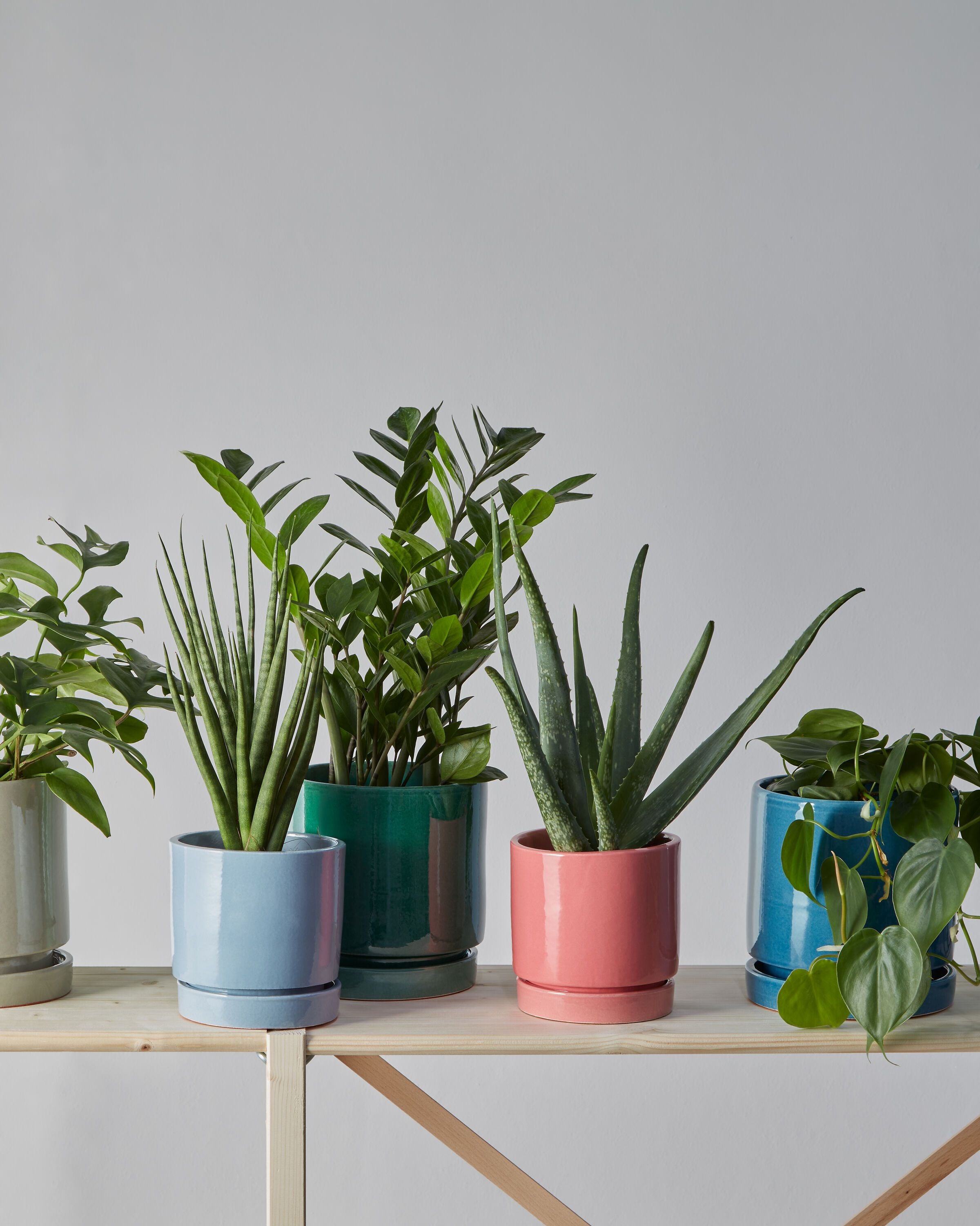 AMAYA Pflanzentopf - Mint / H: 14.0 cm