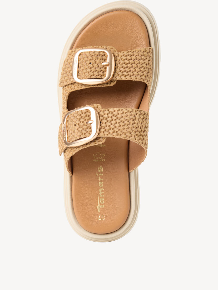 Leren Slipper - bruin
