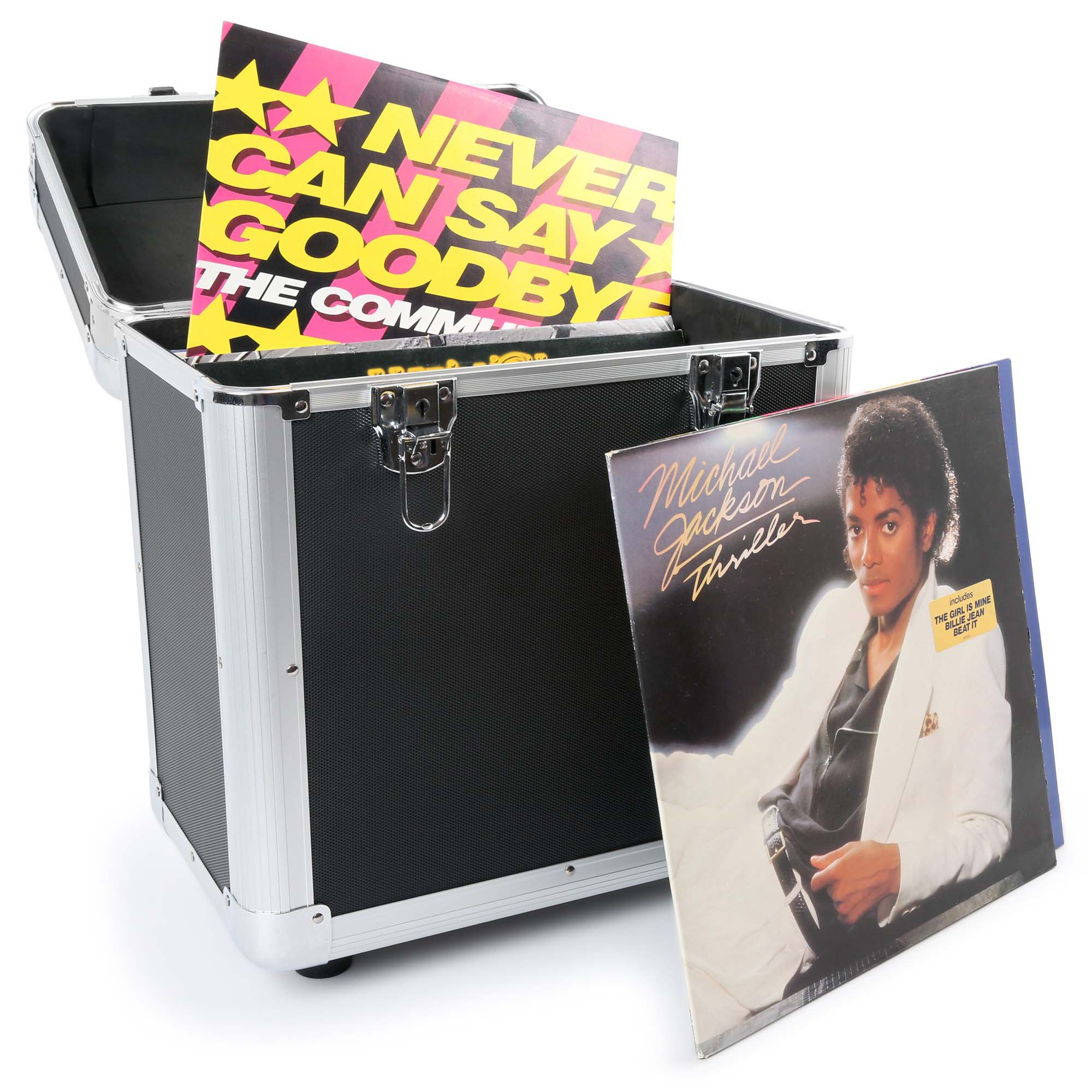 Power Dynamics RC80 12 inch vinyl flightcase zwart