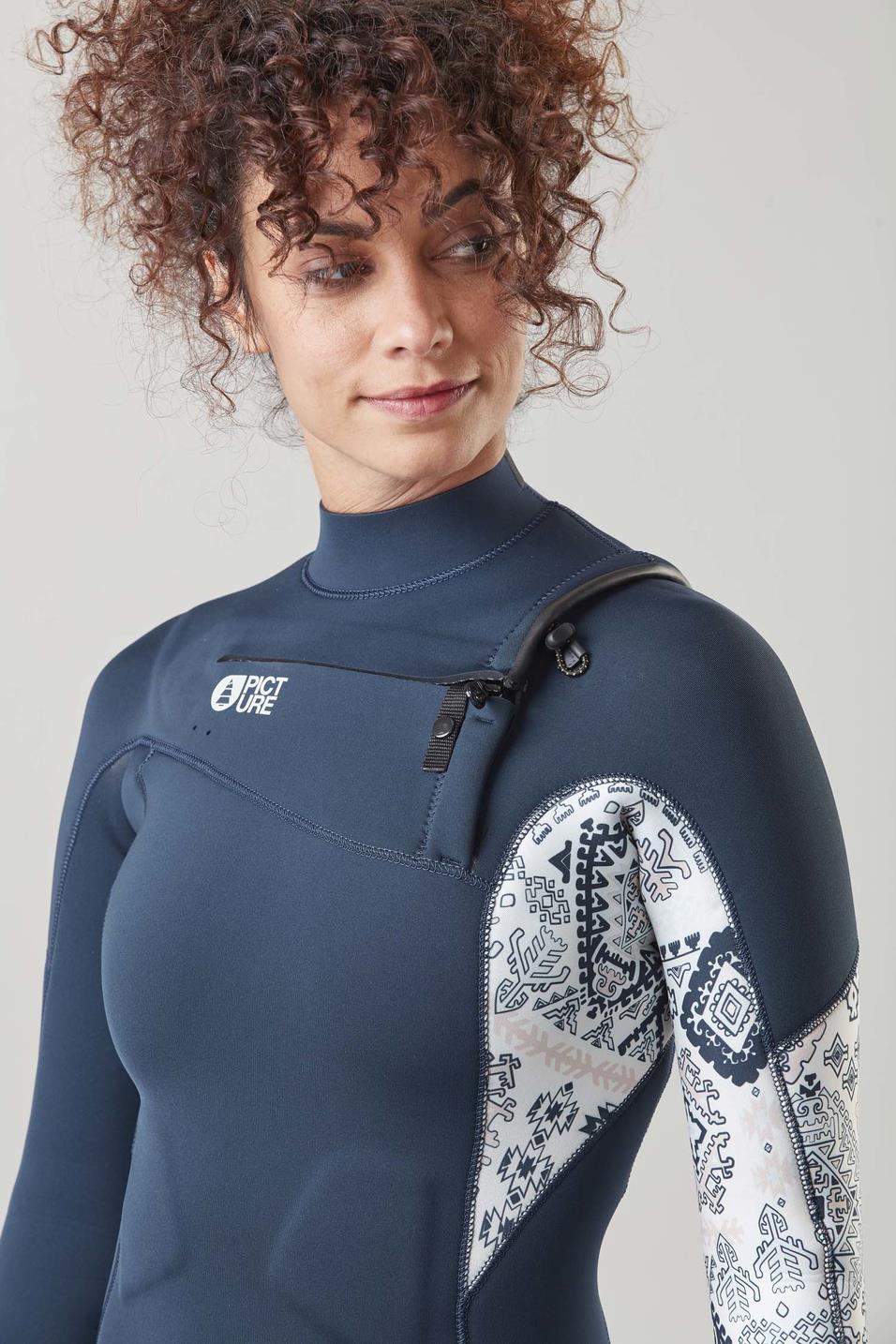 Picture EQUATION Women  4/3 - FRONT ZIP Cloudy