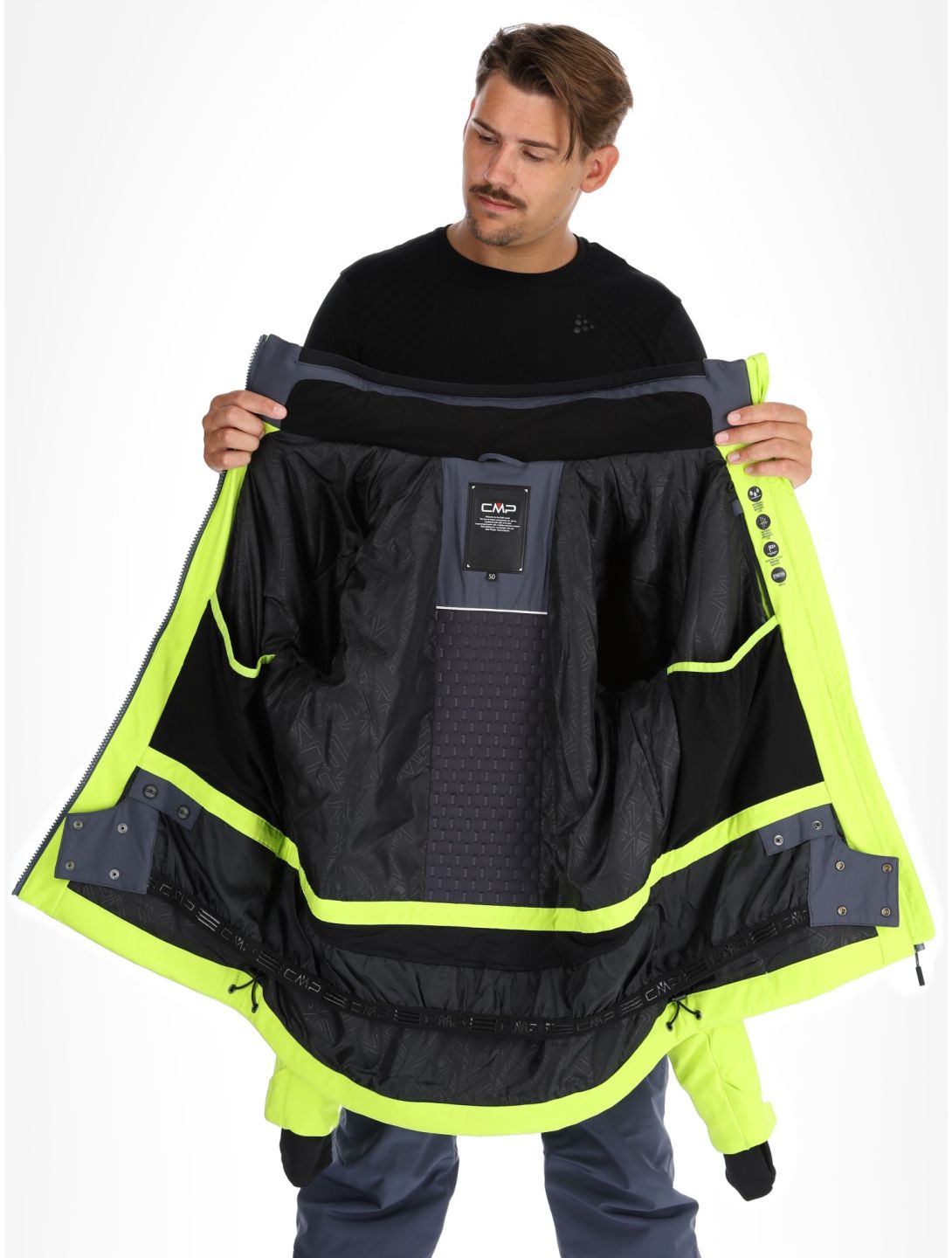 34W4647 ski-jas heren