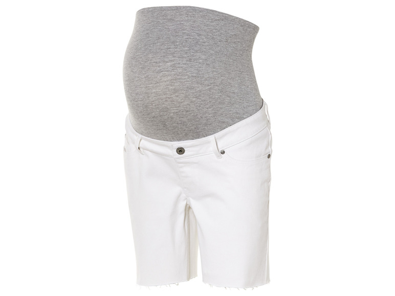 Dames zwangerschaps jeansshort