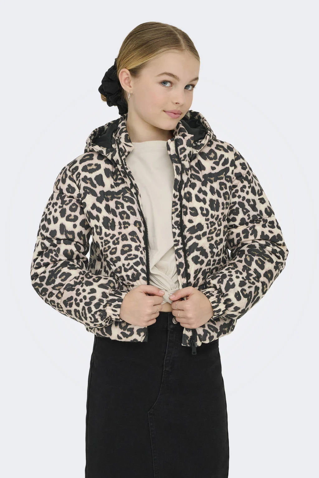 KIDS ONLY GIRL gewatteerde jas beige