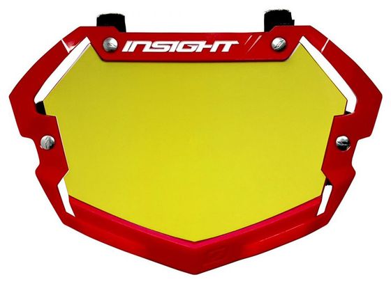 Plaque Insight 3D Vision 2 Mini/Cruiser Jaune/Rouge