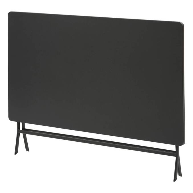 Table de jardin pliante rectangulaire GREENSBORO Graphite
