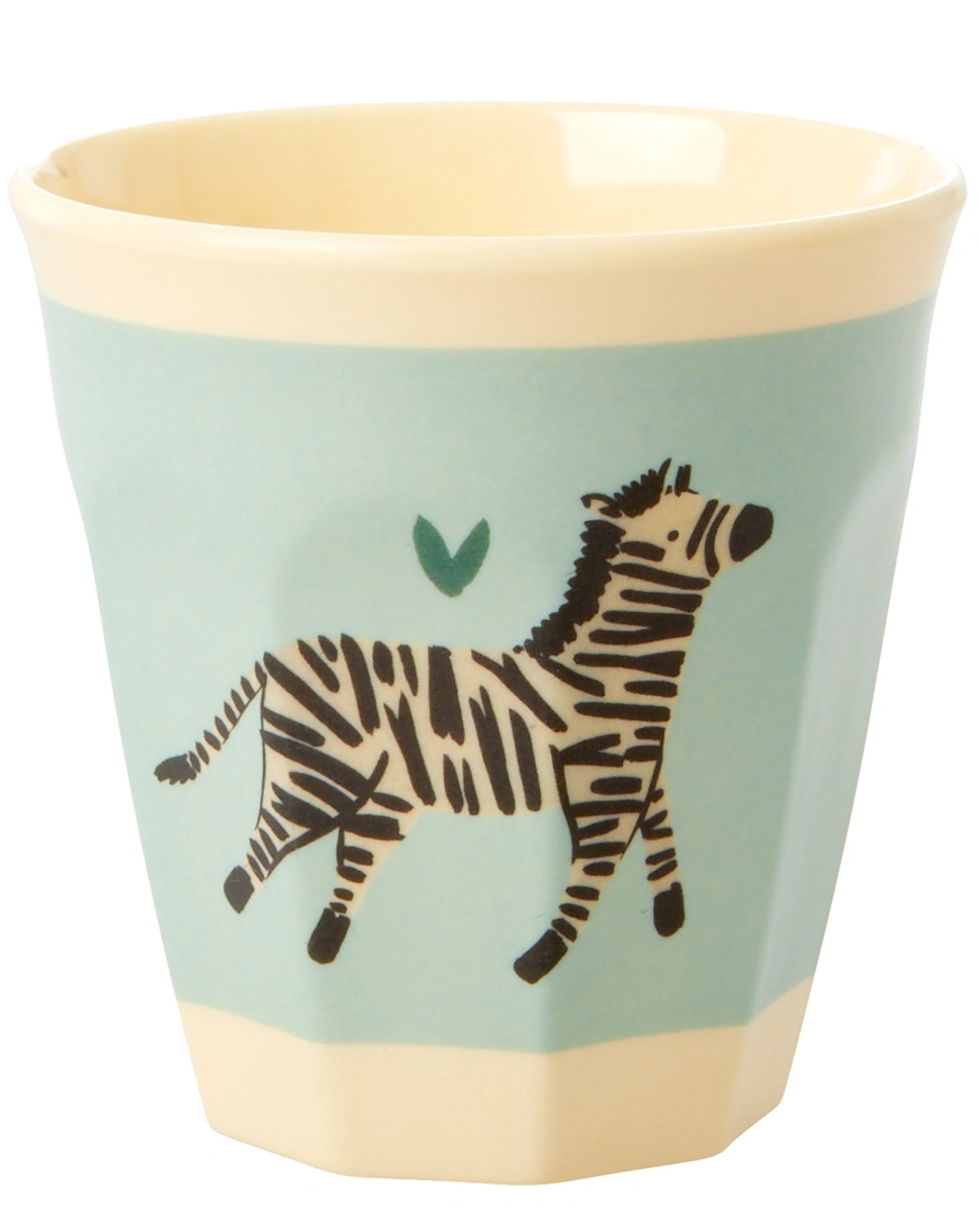 Melamin-Trinkbecher JUNGLE PRINTS small 6er-Set in bunt