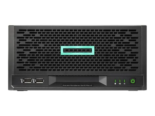 HPE ProLiant MicroServer Gen10 Plus v2 Performance 1 - Server - ultra mikro tower envejs - 1 x Xeon E-2314 / op til 4.5 GHz - RAM 16 GB - SATA - non-hot-swap 3.5