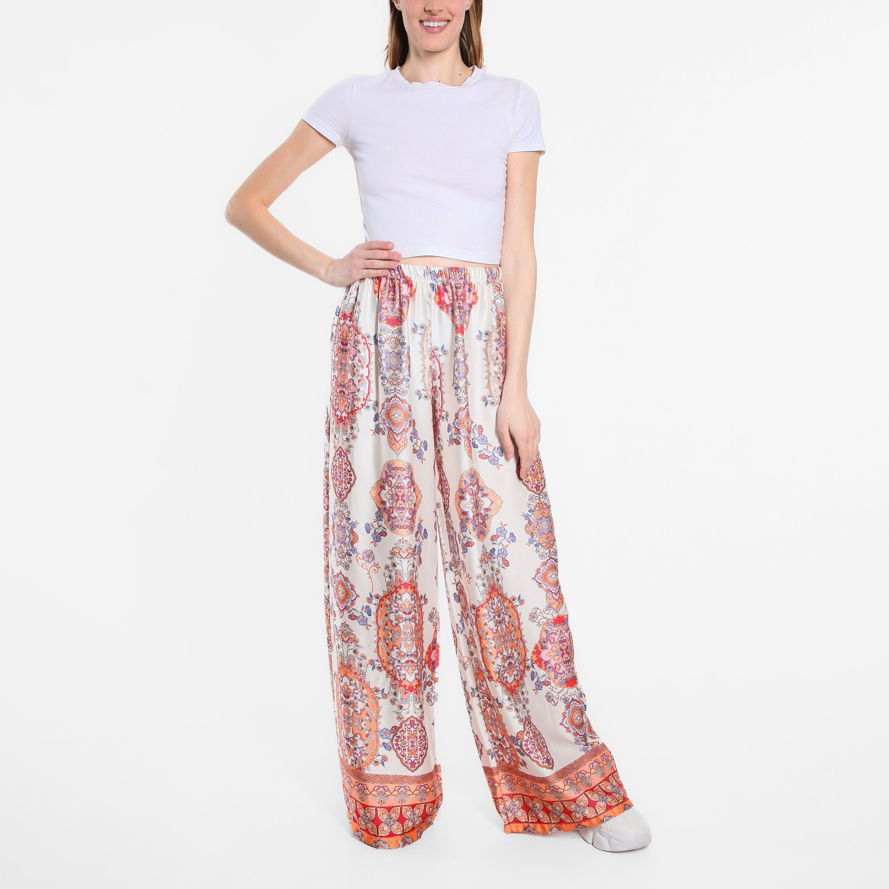 Be You Satin Satin Wide Leg Trouser
