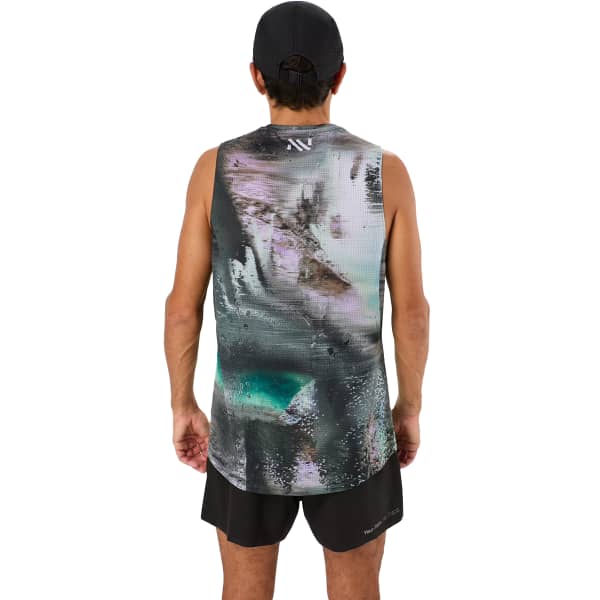 Débardeur running NNORMAL RACE TANK NATURE AI PRINT