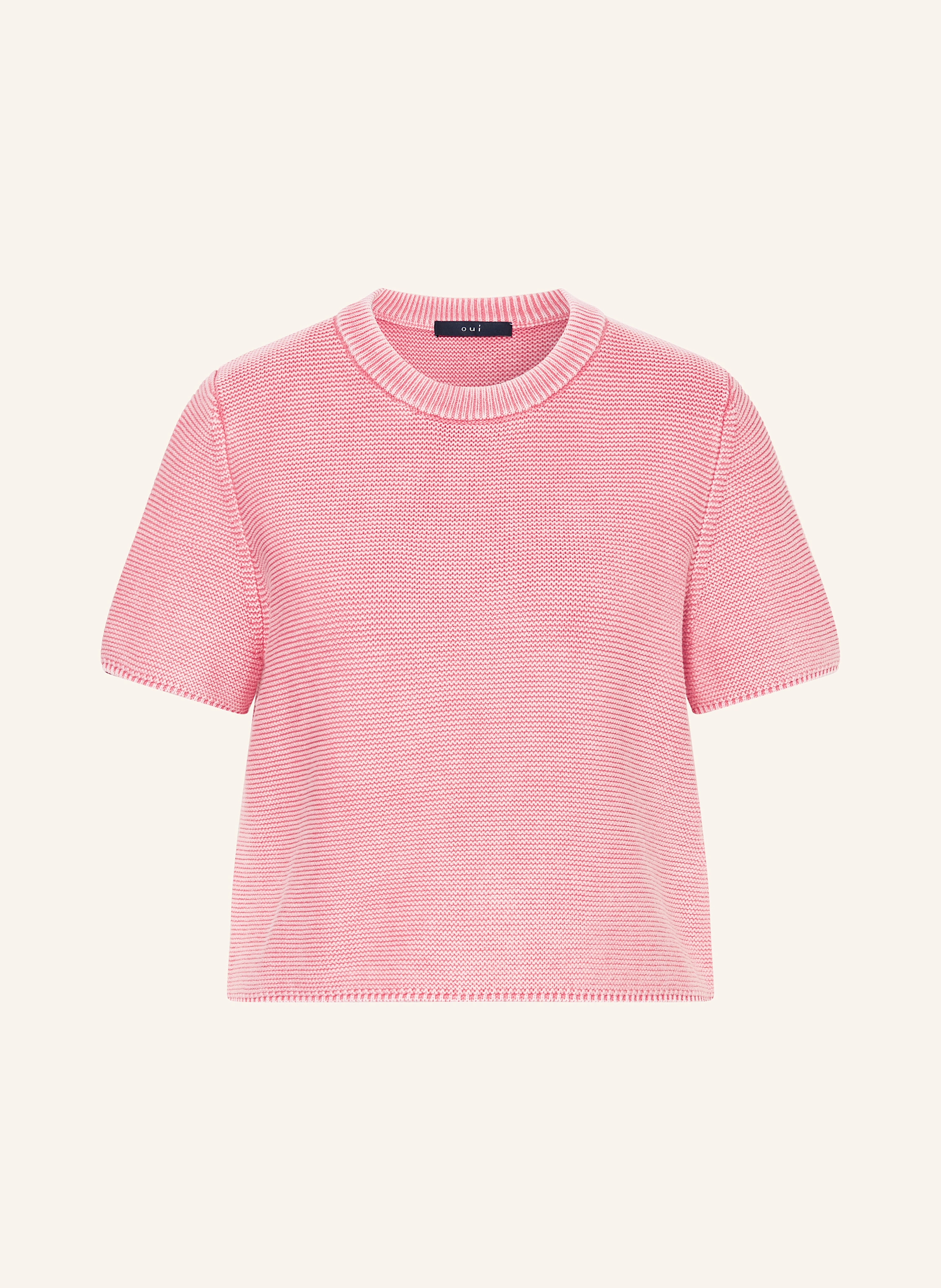 oui Strickshirt mit Cut-out