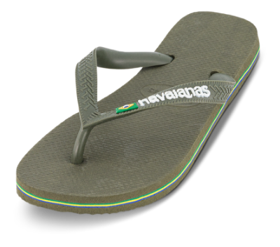 Havaianas Grøn Brasil logo | Skoringen
